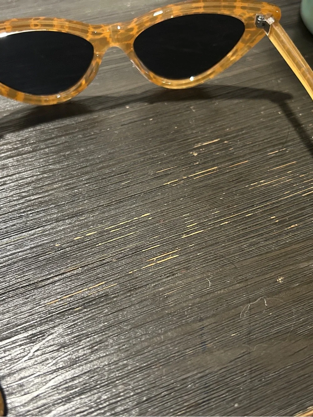 Leopard Print Cat Eye Sunglasses - Women Accessories
